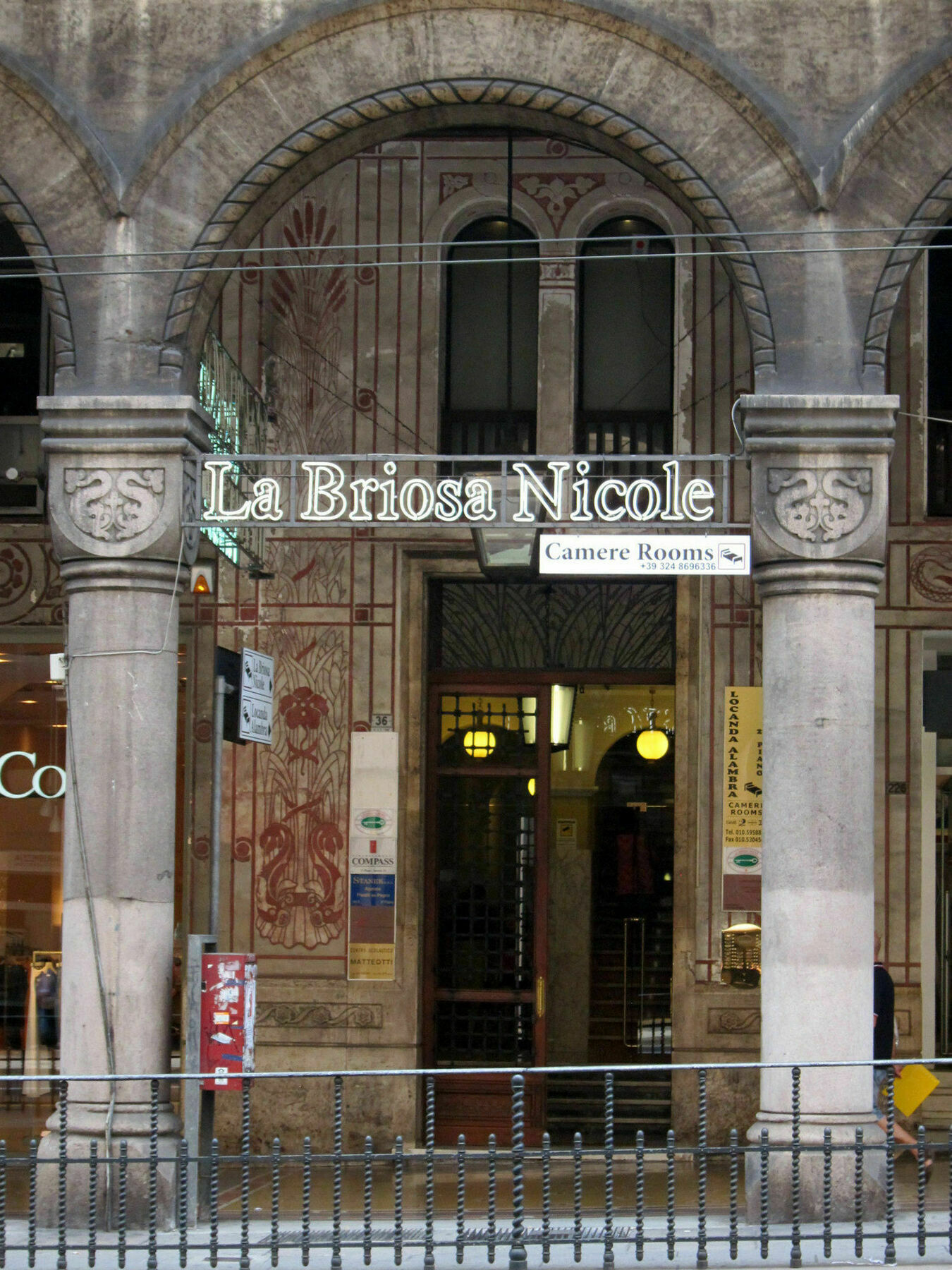 Guesthouse La Briosa Nicole Genua Exterior foto